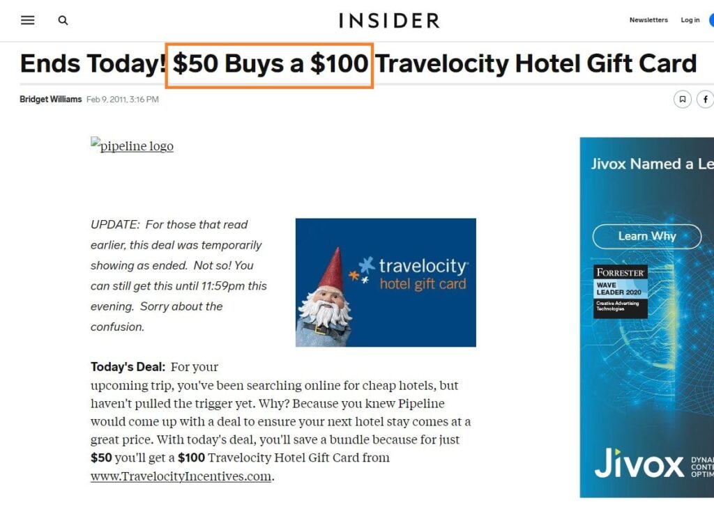 Buying Triggers for Hotels with Examples