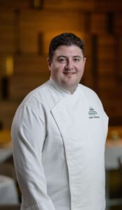 Cédric Bourassin é chefe de cozinha no restaurante da EHL