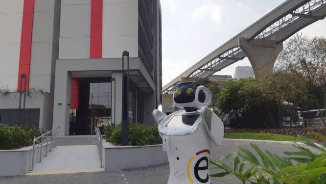 Primeiro robô concierge no Brasil