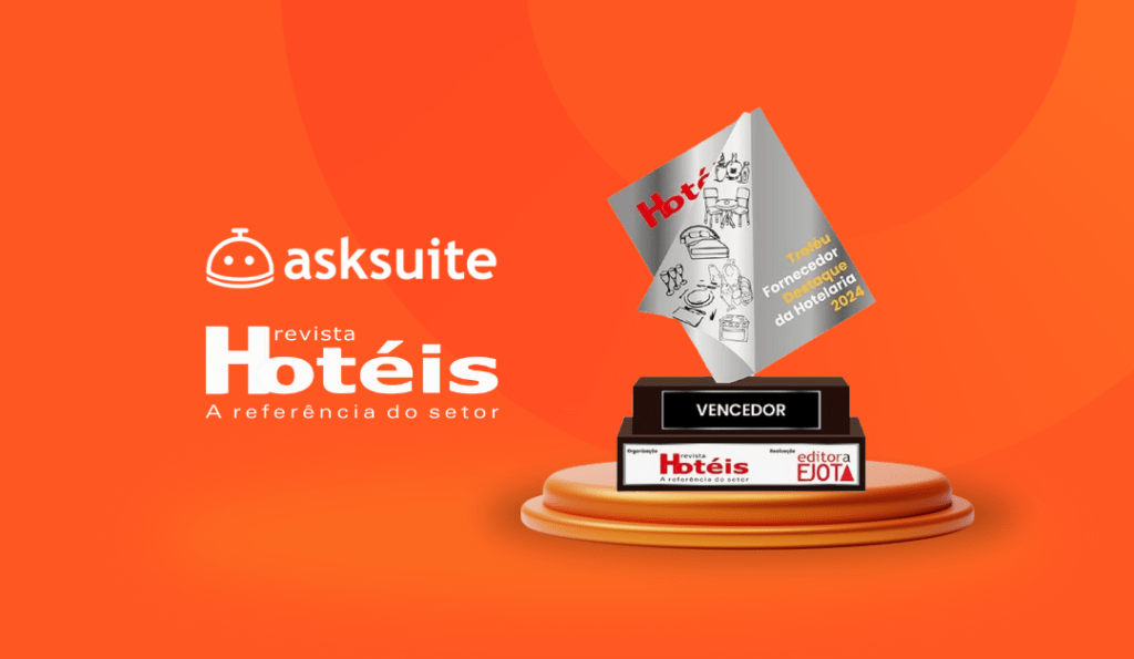 Asksuite recebe premiacao Revista Hoteis