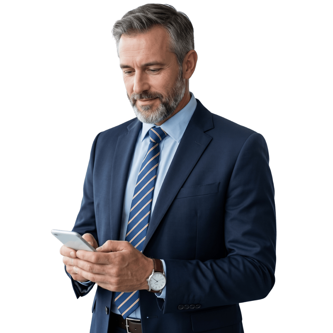 Hotel executive using Asksuite